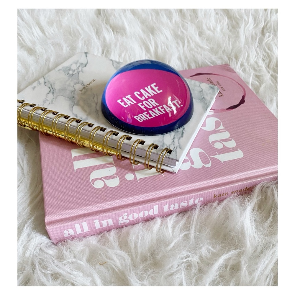 Kate Spade - Eat Cake for Breakfast Paperweight